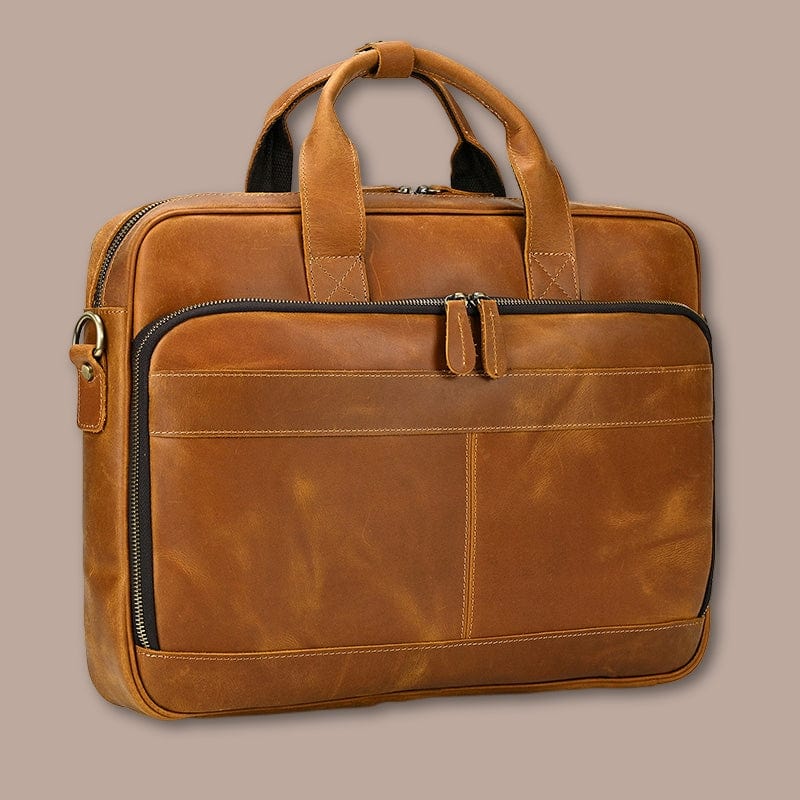 Porte document homme cuir marron new arrivals